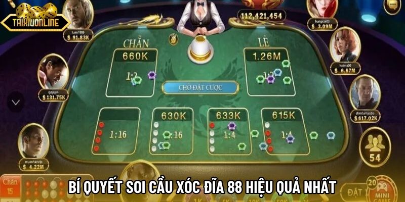 Bí quyết soi cầu xóc đĩa 88 hiệu quả nhất Bí quyết soi cầu xóc đĩa 88 hiệu quả nhất