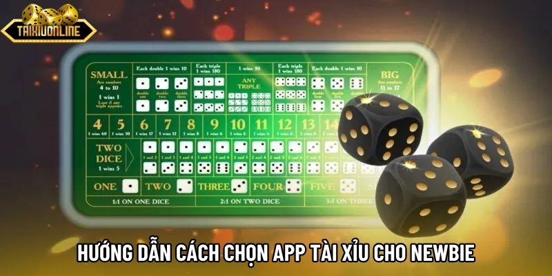 Hướng dẫn cách chọn app tài xỉu cho newbie