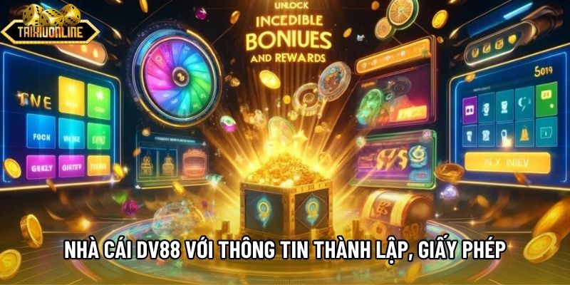 Nhà cái DV88 với thông tin thành lập, giấy phép Nhà cái DV88 với thông tin thành lập, giấy phép